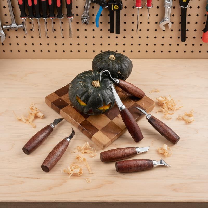 Wood Chisel Set - （夏6）木彫り用工具5点セット、木工カッター、ハンドツールセット、木彫りナイフ、DIYピーリング木彫り
