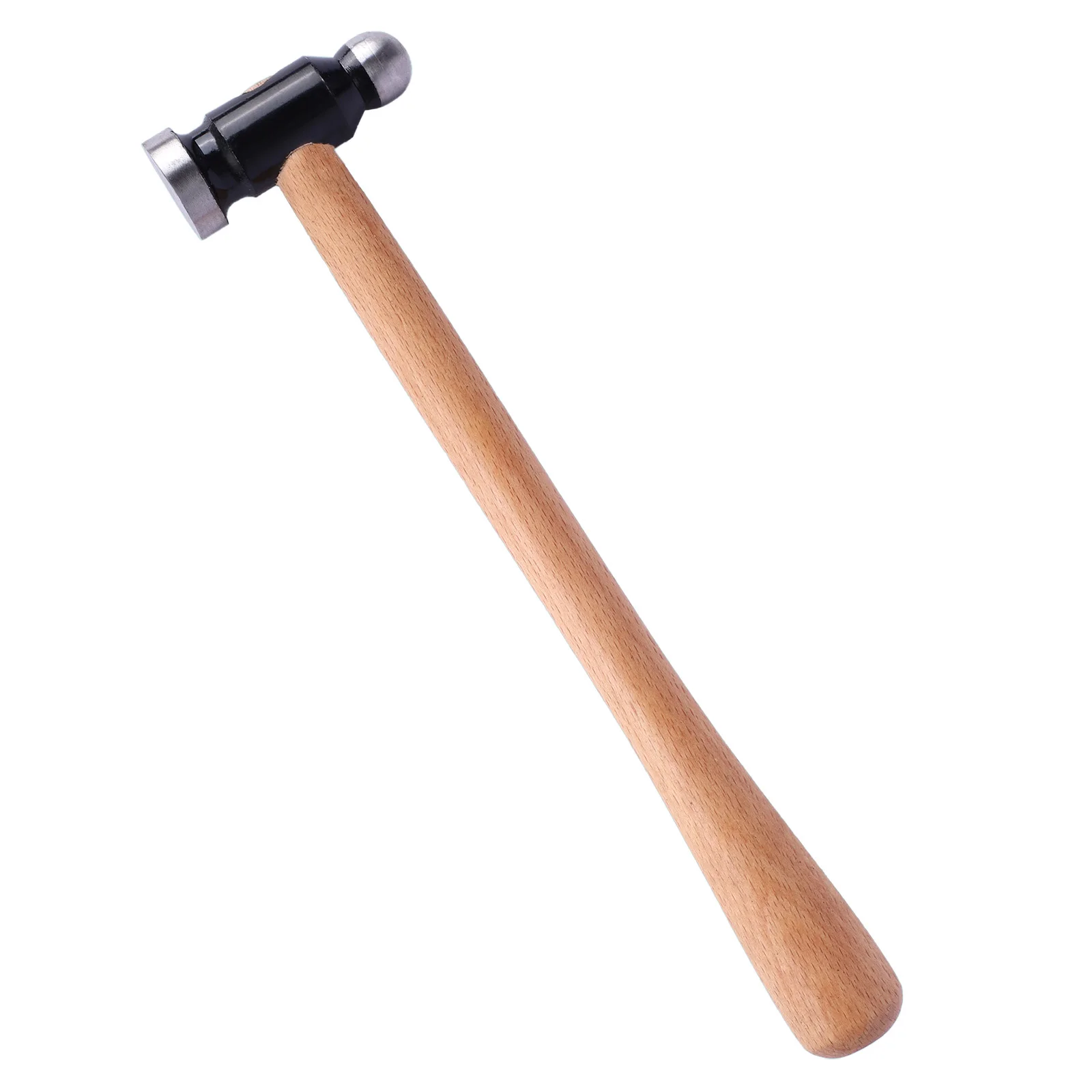 Wooden Mallet Carving - ジュエリー作り用の丸い頭を備えた小さなハンマー、追跡ハンマー、木製ハンドル槌、DIYクラフトツール