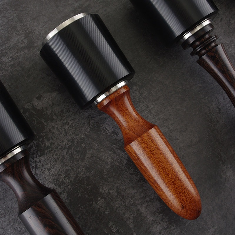 Wooden Mallet Carving - PA66ナイロン製木製ハンドル付きマレット、革細工や革工芸用の手工具