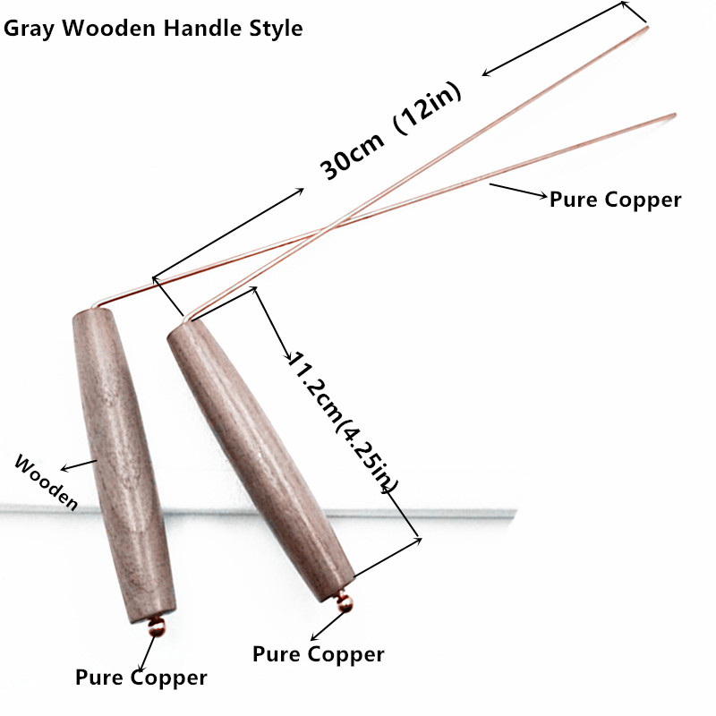 Woodworking Questions - 占い用バッグ、魔術棒、金、水、有無、質問、霊体、超常現象を検出するための真鍮製ダウジングロッド2本