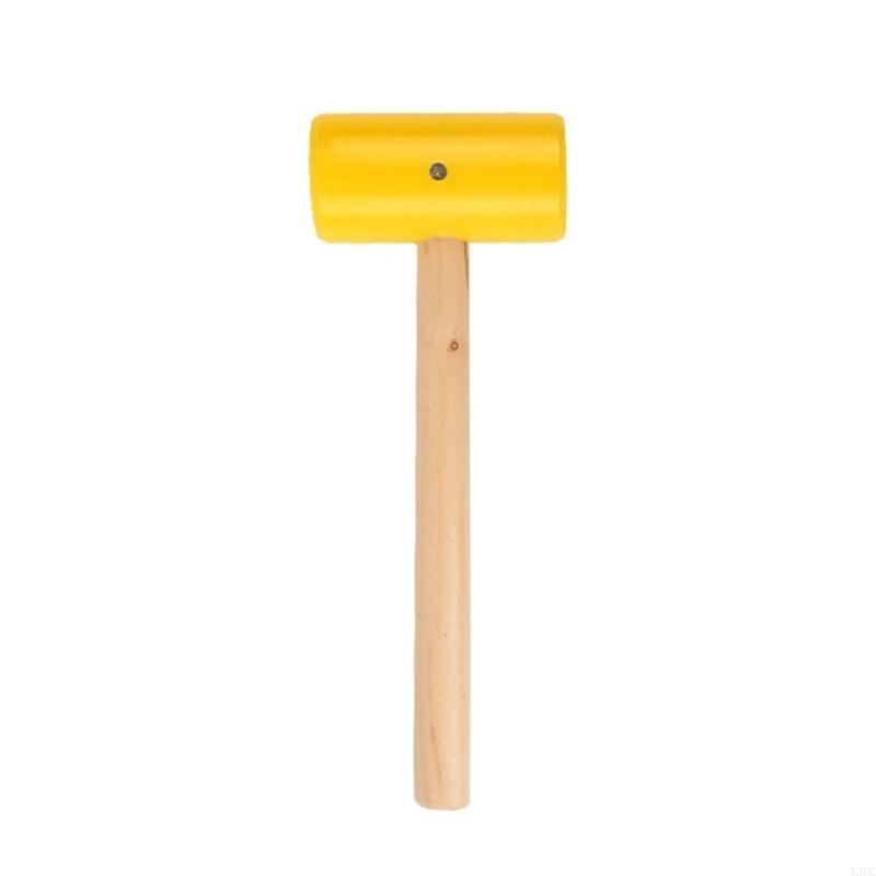 Wooden Mallet Carving - diyレザークラフトマレットロングハンドル縫製革cowhidesツールレザーカービングハンマーレザーマレットカウヒド縫製x3uc