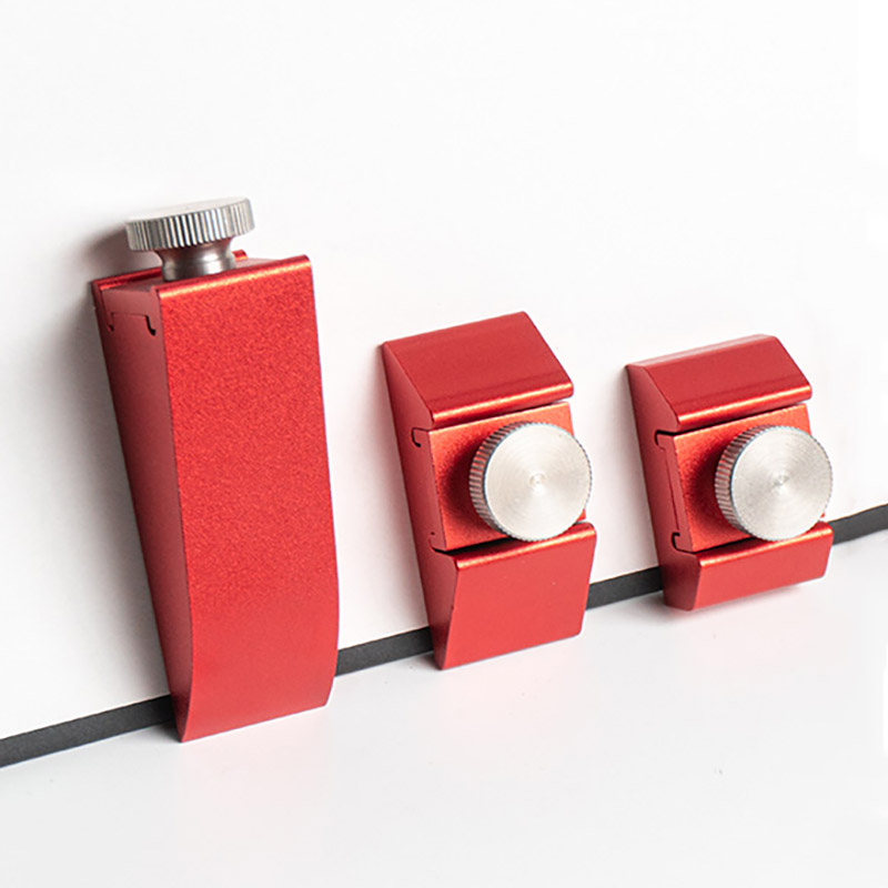 Woodworking Z Clips - 1 個のアルミニウム合金サンドペーパーホルダー - レザークラフト研磨、平らなおよび内側のコーナー研削用のハンドヘルドサンディングクリップ