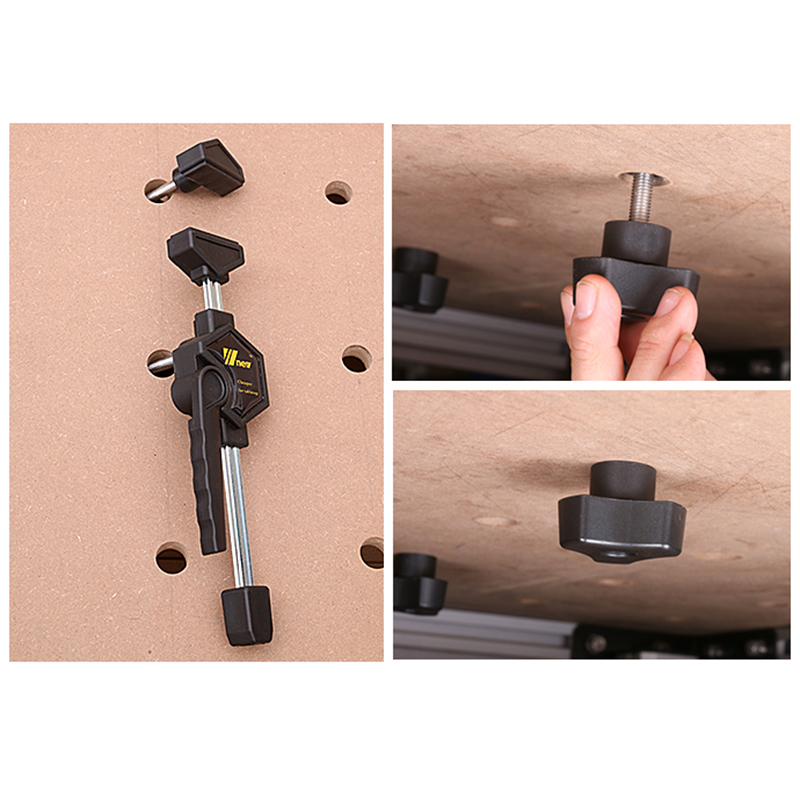 木工デスクトップクリップ調整可能なフレーム木工高速固定クリッ - Woodworking Z Clips のレビューと価格