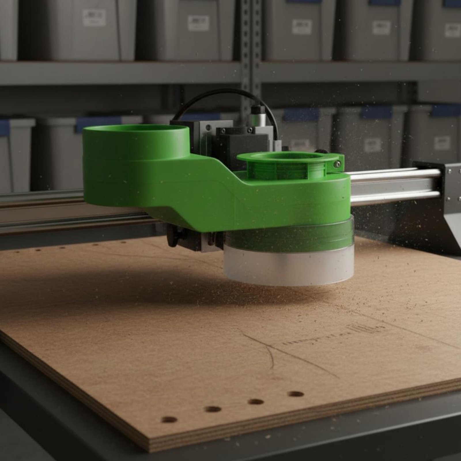 スピンドルダストカバー クリーンカット彫刻機用吸引カバー 工 - Woodworking Industry のレビューと価格