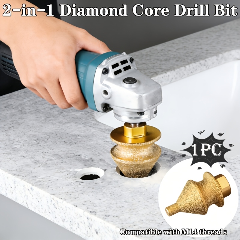 M14工業用ネジ式ダイヤモンドホールカッター 2-in-1面 - Woodworking Industry のレビューと価格