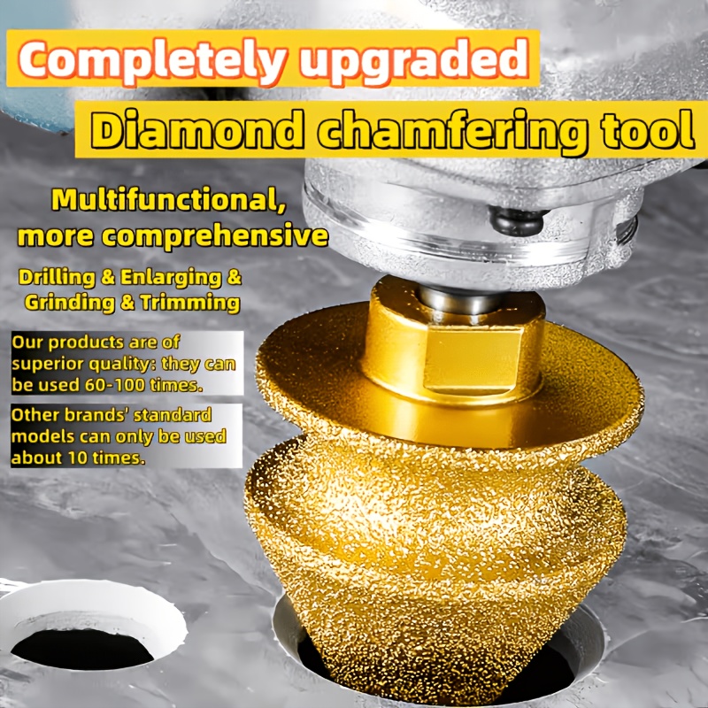 M14工業用ネジ式ダイヤモンドホールカッター 2-in-1面 - Woodworking Industry のレビューと価格