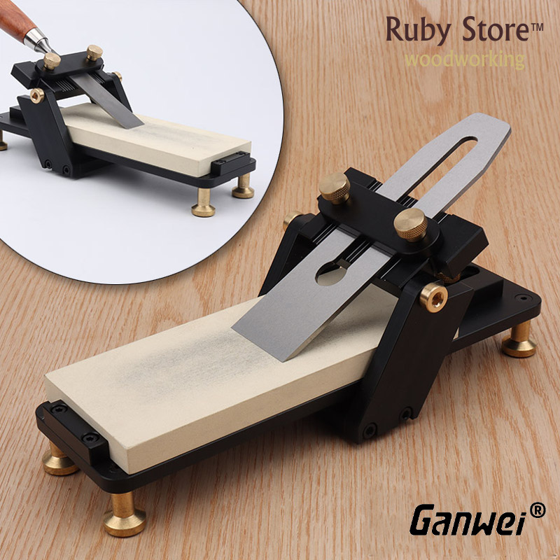ガンウェイプレミアムホーニングガイド、研ぎジグ、ウェットスト - Woodworking Kumiko のレビューと価格