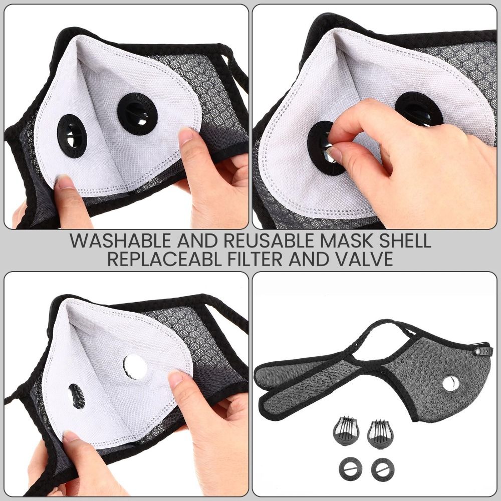 通気性のある人間工学に基づいた防塵マスク、調節可能な防塵マス - Woodworking Mask のレビューと価格