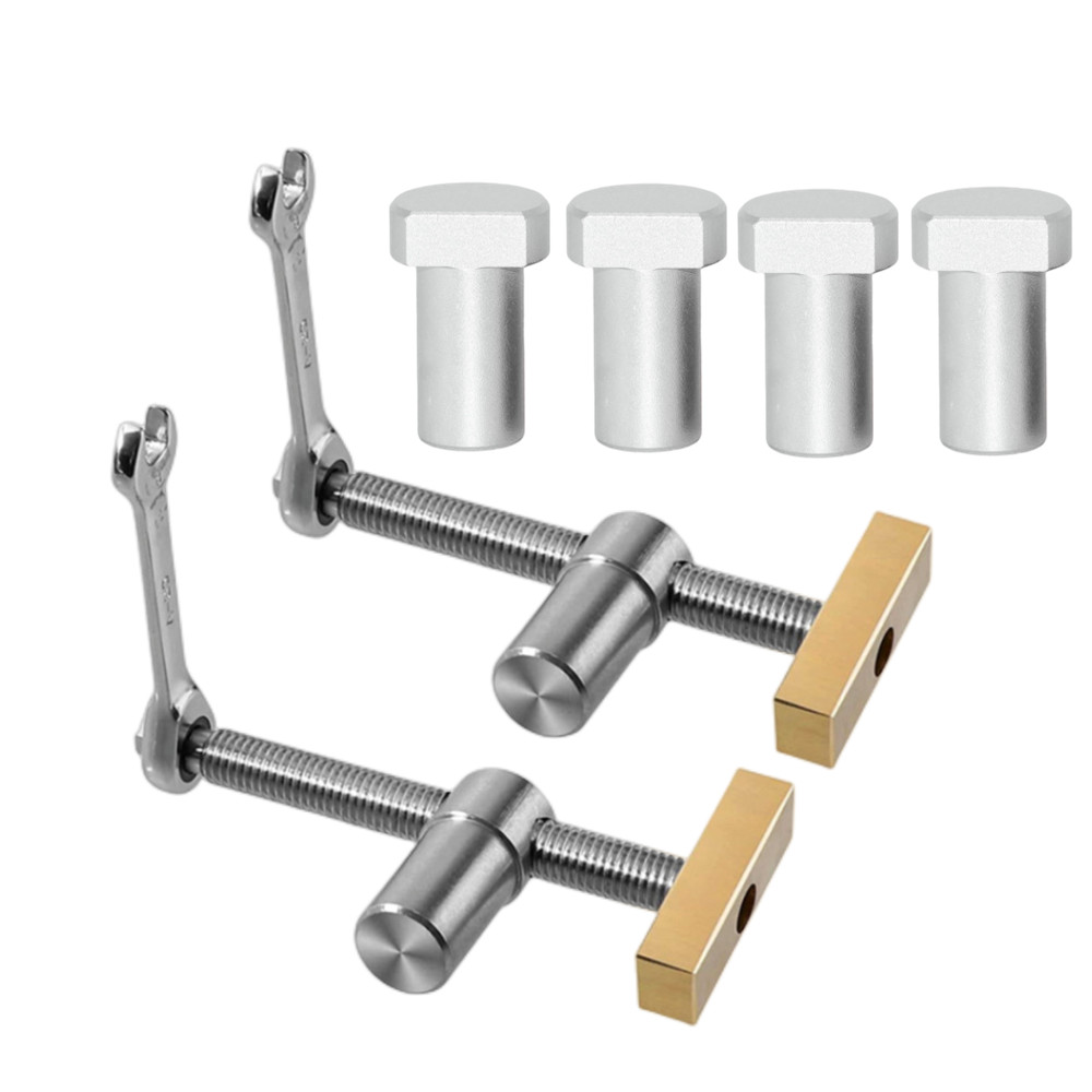 木工ベンチ犬ブレーキインサートワークベンチ高速固定クリップク - Woodworking Z Clips のレビューと価格