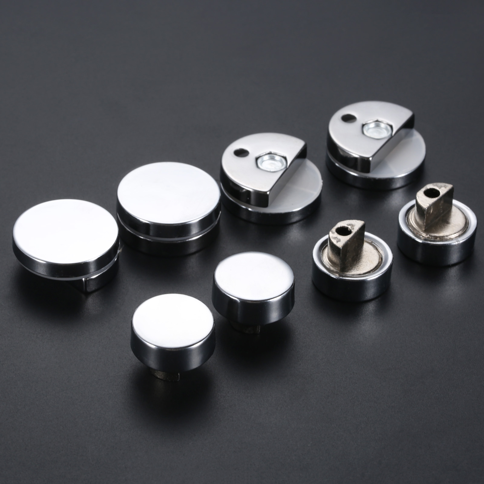 4ピース/ロットミラーラウンドクリップ合金20/27ミリメー - Woodworking Z Clips のレビューと価格