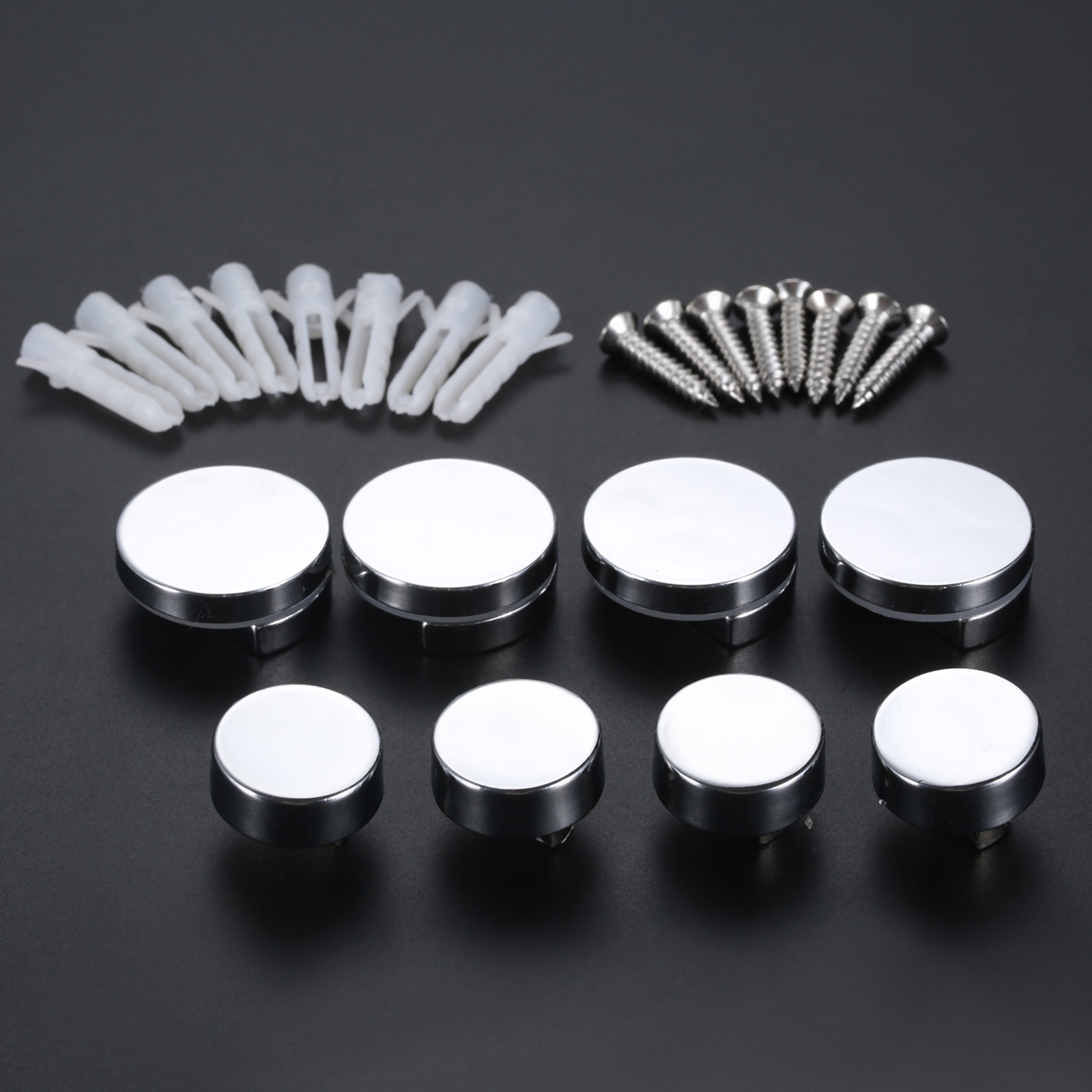4ピース/ロットミラーラウンドクリップ合金20/27ミリメー - Woodworking Z Clips のレビューと価格