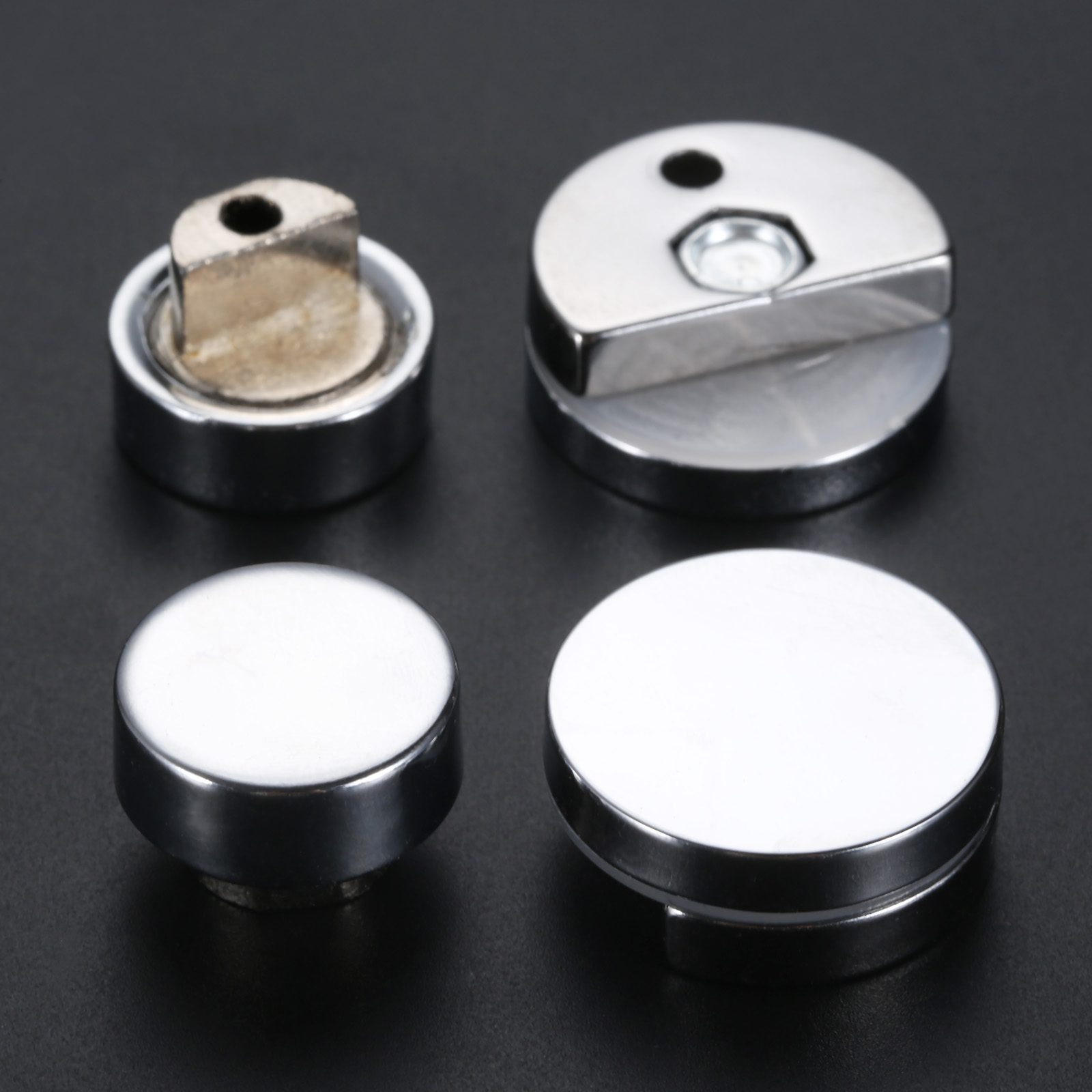 4ピース/ロットミラーラウンドクリップ合金20/27ミリメー - Woodworking Z Clips のレビューと価格