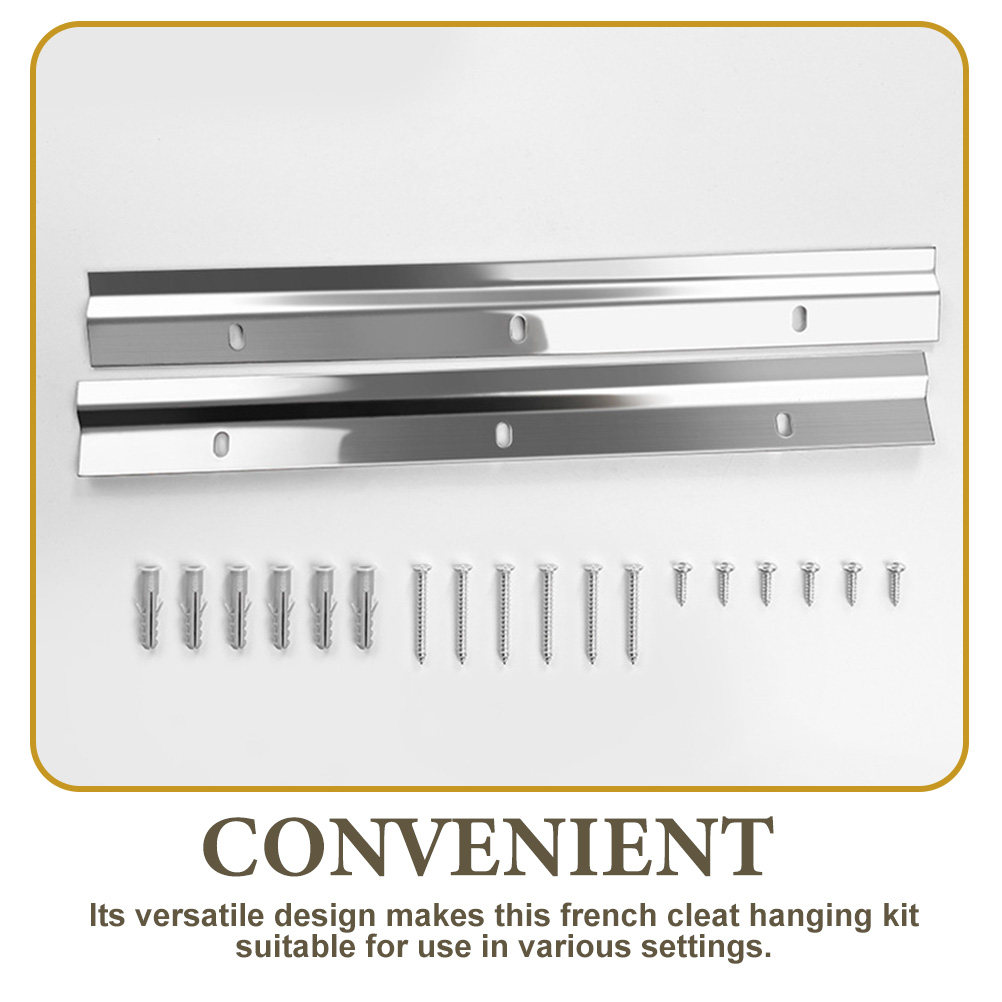 1セット フレンチクリートZクリップ ヘビーデューティーミラ - Woodworking French Cleat のレビューと価格