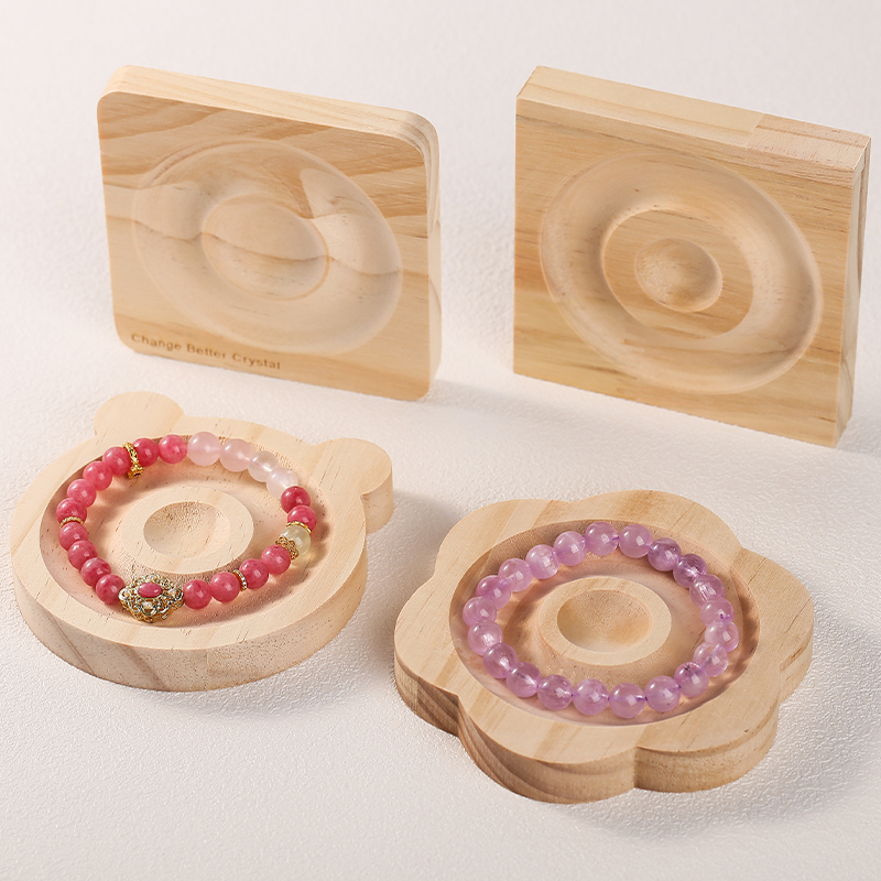1Pc DIY 天然木製ビーズデザインボードジュエリー作成に - Woodworking Boards のレビューと価格