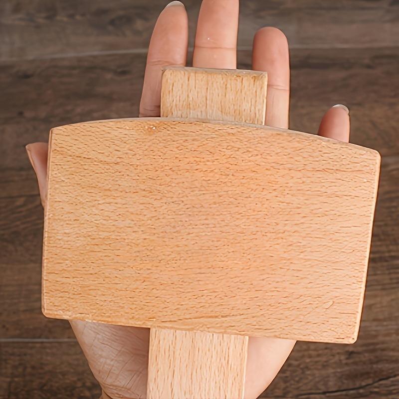 1PC DIY レザービーチ無垢材木工マレット大工ハンマー木 - Wooden Mallet Carving のレビューと価格