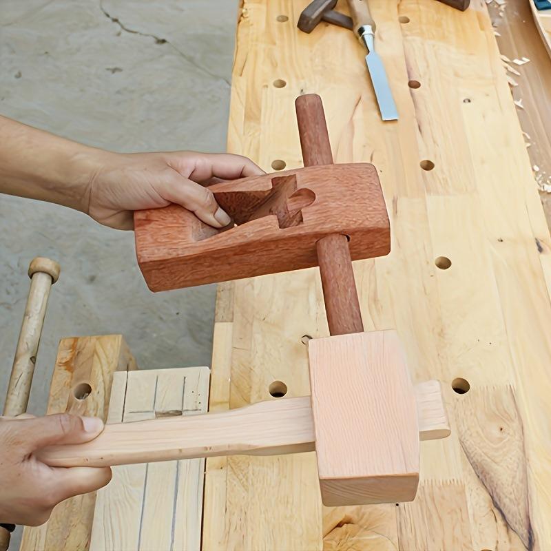 1PC DIY レザービーチ無垢材木工マレット大工ハンマー木 - Wooden Mallet Carving のレビューと価格