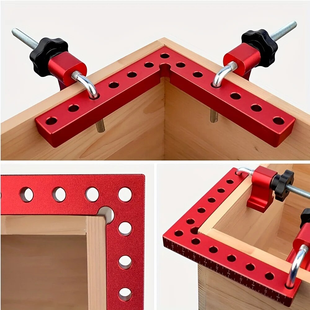 1 セット 90 度位置決め正方形直角クランプ - アルミニ - Woodworking Z Clips のレビューと価格