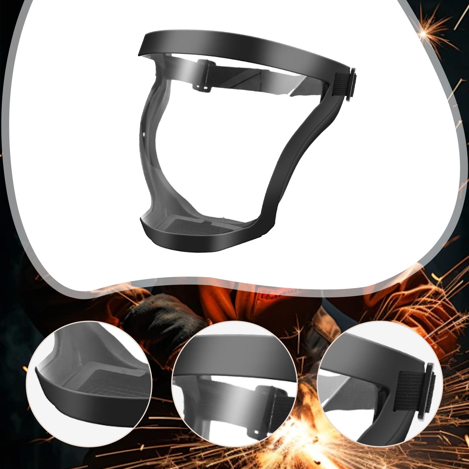 フルフェイスカバー 調節可能な保護スクリーンマスク クリアバ - Woodworking Face Shield のレビューと価格