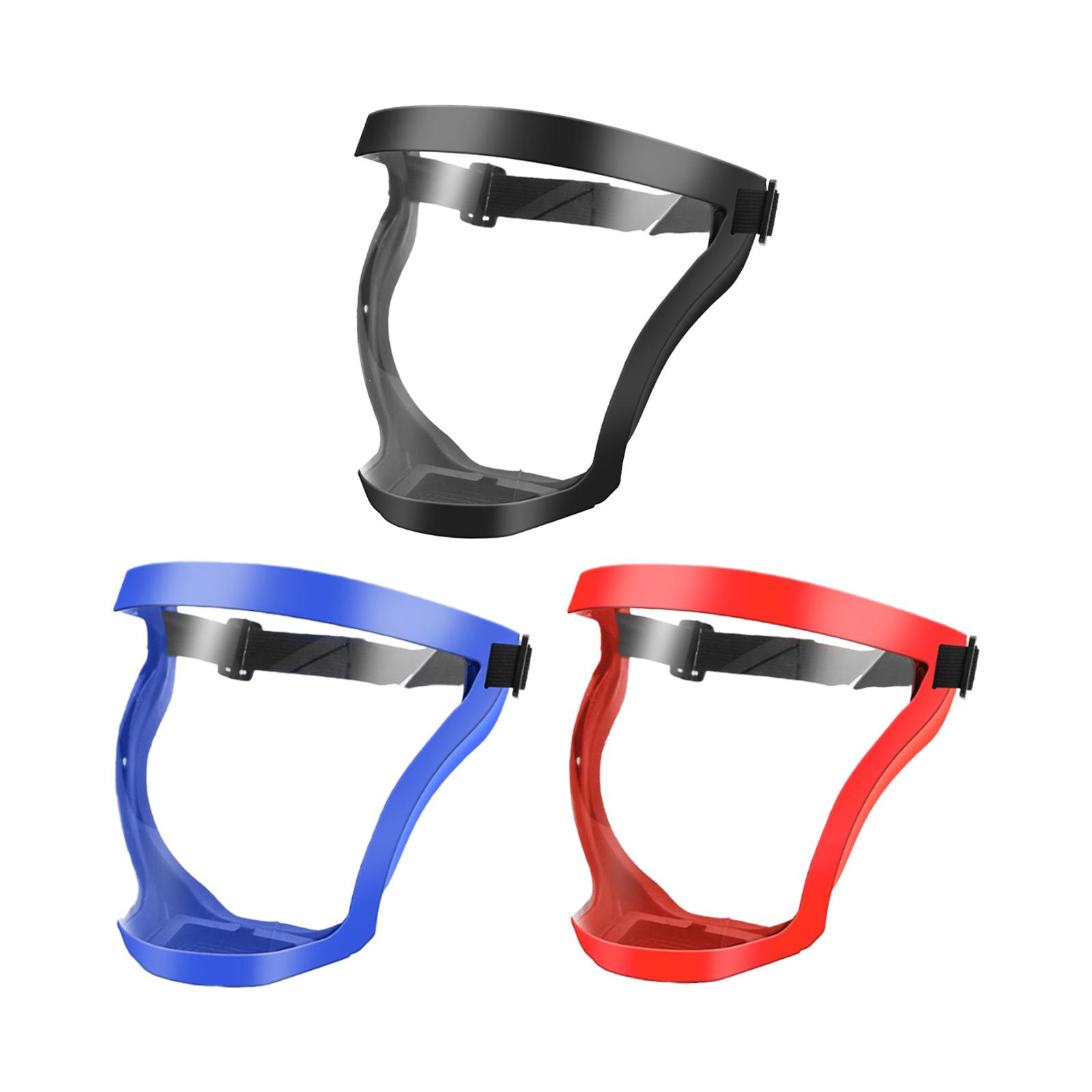 フルフェイスカバー 調節可能な保護スクリーンマスク クリアバ - Woodworking Face Shield のレビューと価格