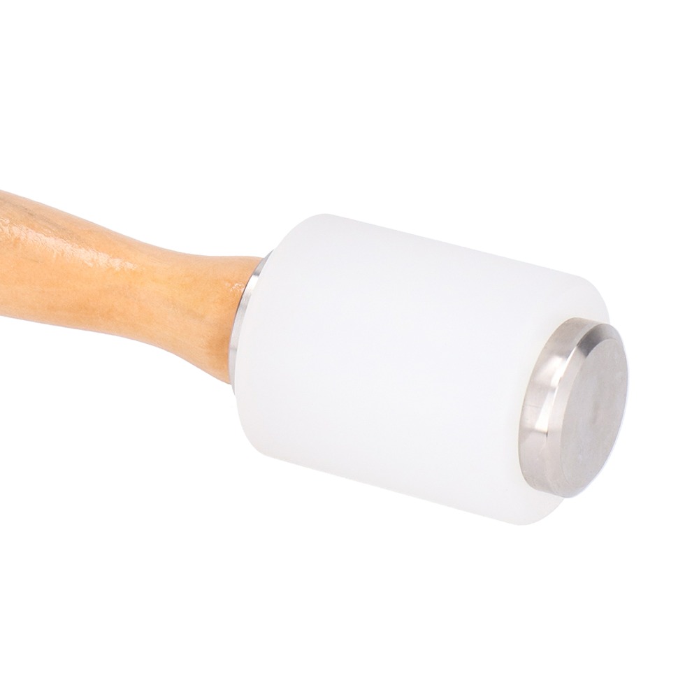 複数の素材を使用した革細工用ハンマー、様々な色、長さ21cm - Wooden Mallet Carving のレビューと価格