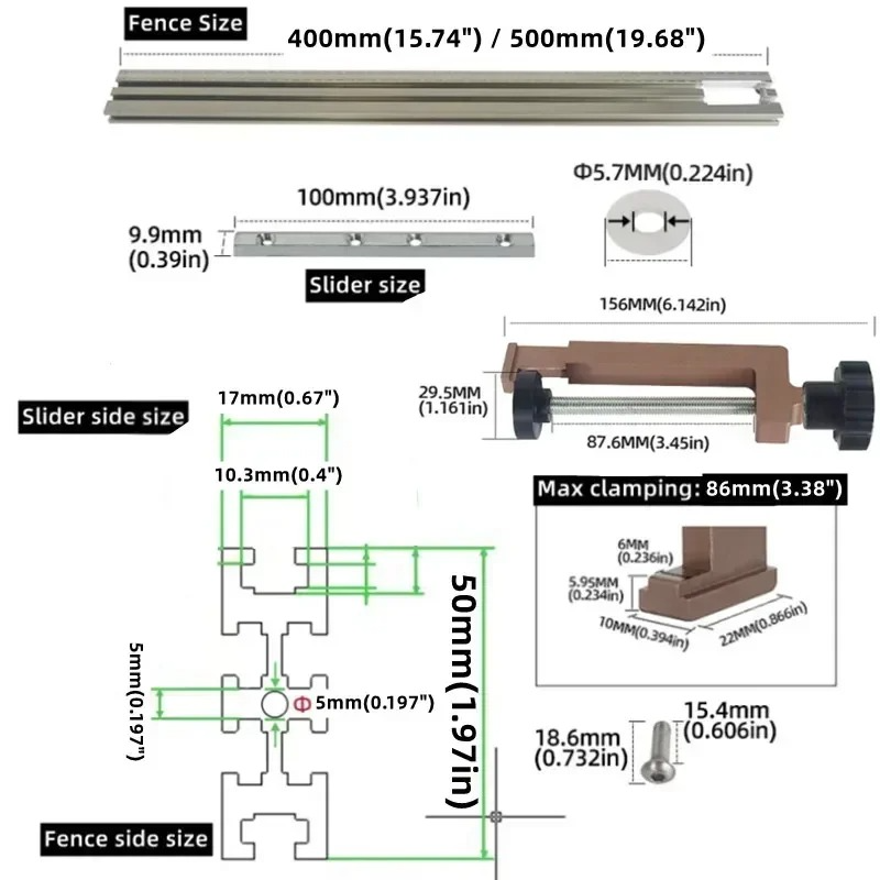 トリミングマシンフライス溝彫刻ガイドレール多機能調整可能なバ - Woodworking Kumiko のレビューと価格