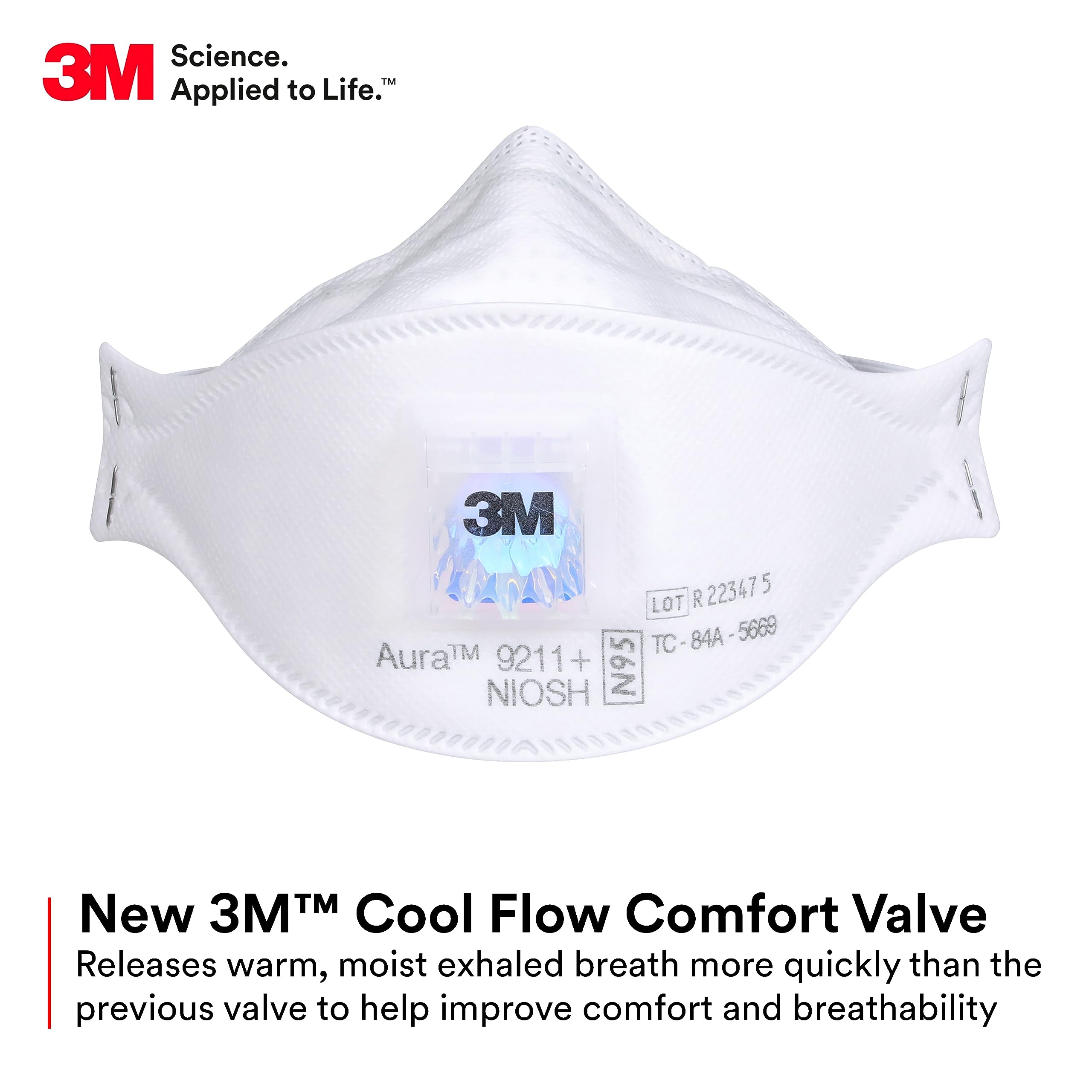 3M オーラ 9211+ 粒子状物質用呼吸器 N95 使い捨 - Woodworking Mask のレビューと価格