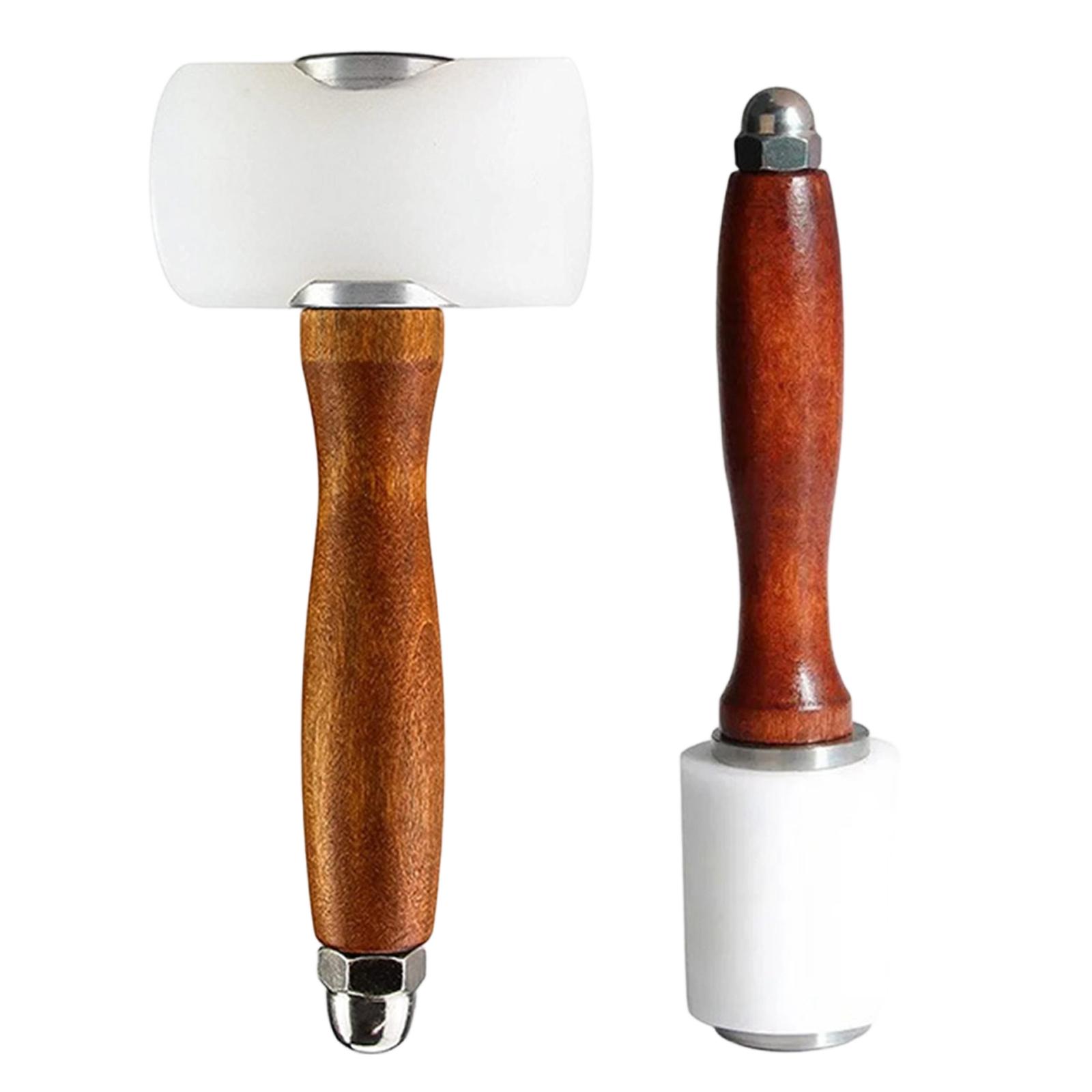 レザーカービングハンマー プレミアム、耐久性、DIYレザーツ - Wooden Mallet Carving のレビューと価格