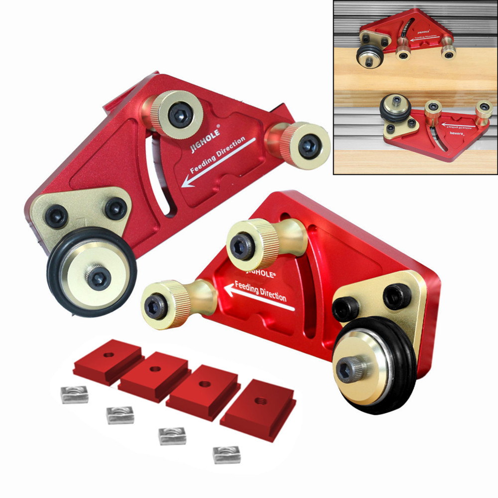 1 ペアクリアカット精密ストックガイド木工鋸テーブルベアリン - Woodworking Boards のレビューと価格