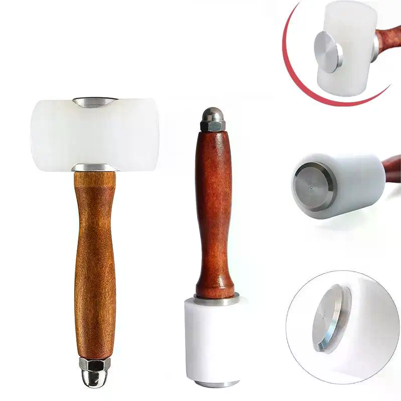 1PC レザーカービングハンマー レザークラフトマレット ナ - Wooden Mallet Carving のレビューと価格