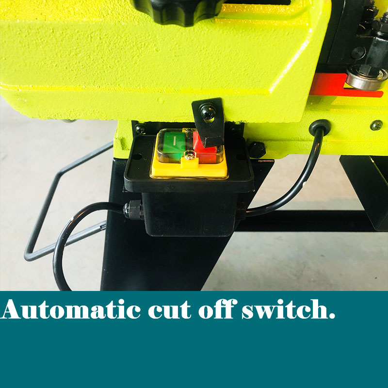 4.5インチ金属切断バンドソー、スタンド付き、550W電動V - Woodworking Saw のレビューと価格