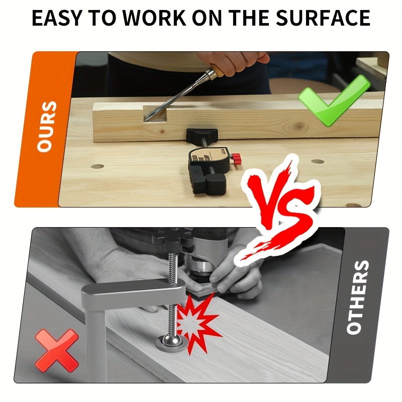 ワークベンチドッグホールセット、19/20mm高速固定クリッ - Woodworking Z Clips のレビューと価格