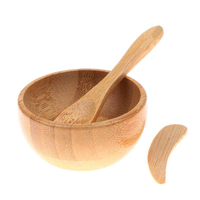 3個入りミニサイズ竹製DIYフェイスマスクミキシングボウル、 - Woodworking Mask のレビューと価格