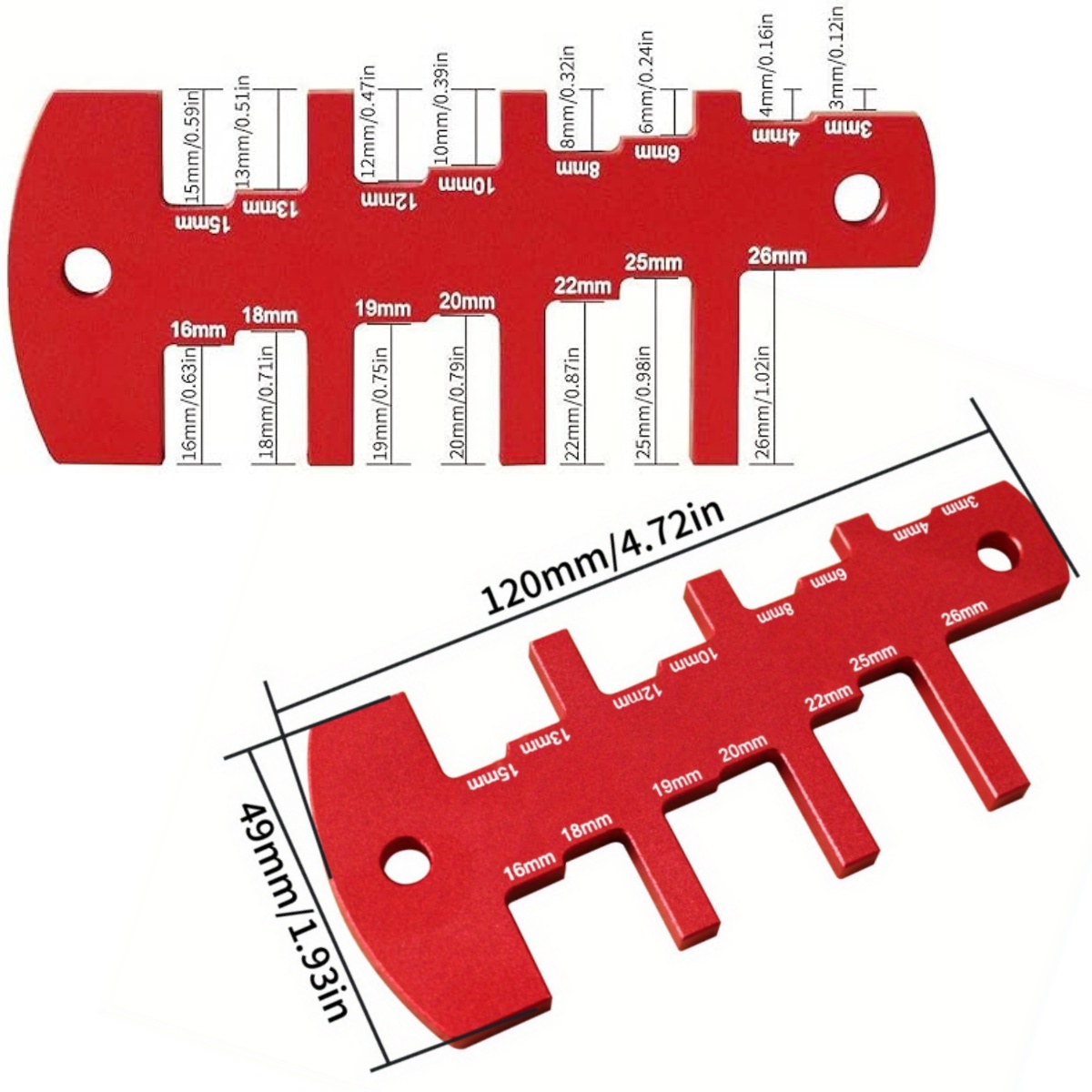 木工用鋸高さゲージ |   テーブルソー高さ深さ正確なゲージ - Woodworking Ruler のレビューと価格