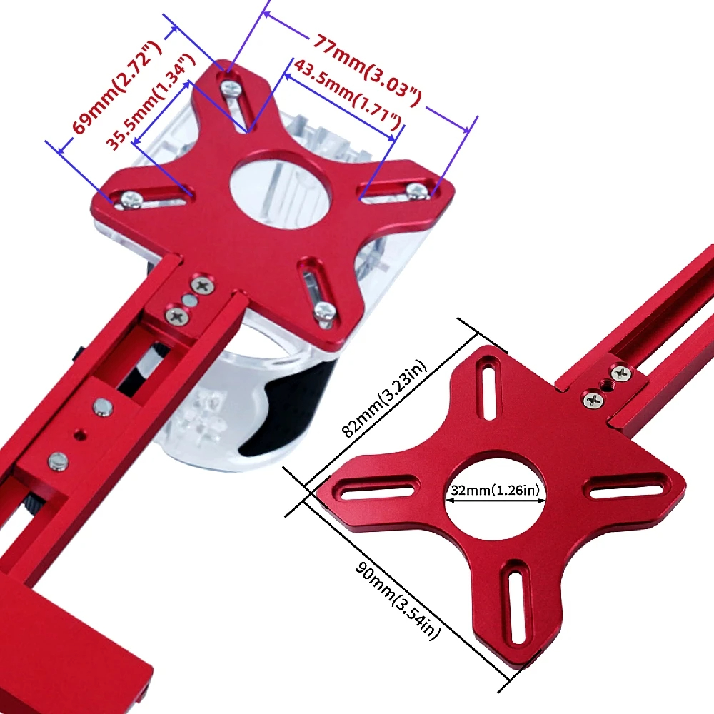 3 in 1ルーターミリング溝ブラケット木工切削・フライス加 - Woodworking Kumiko のレビューと価格