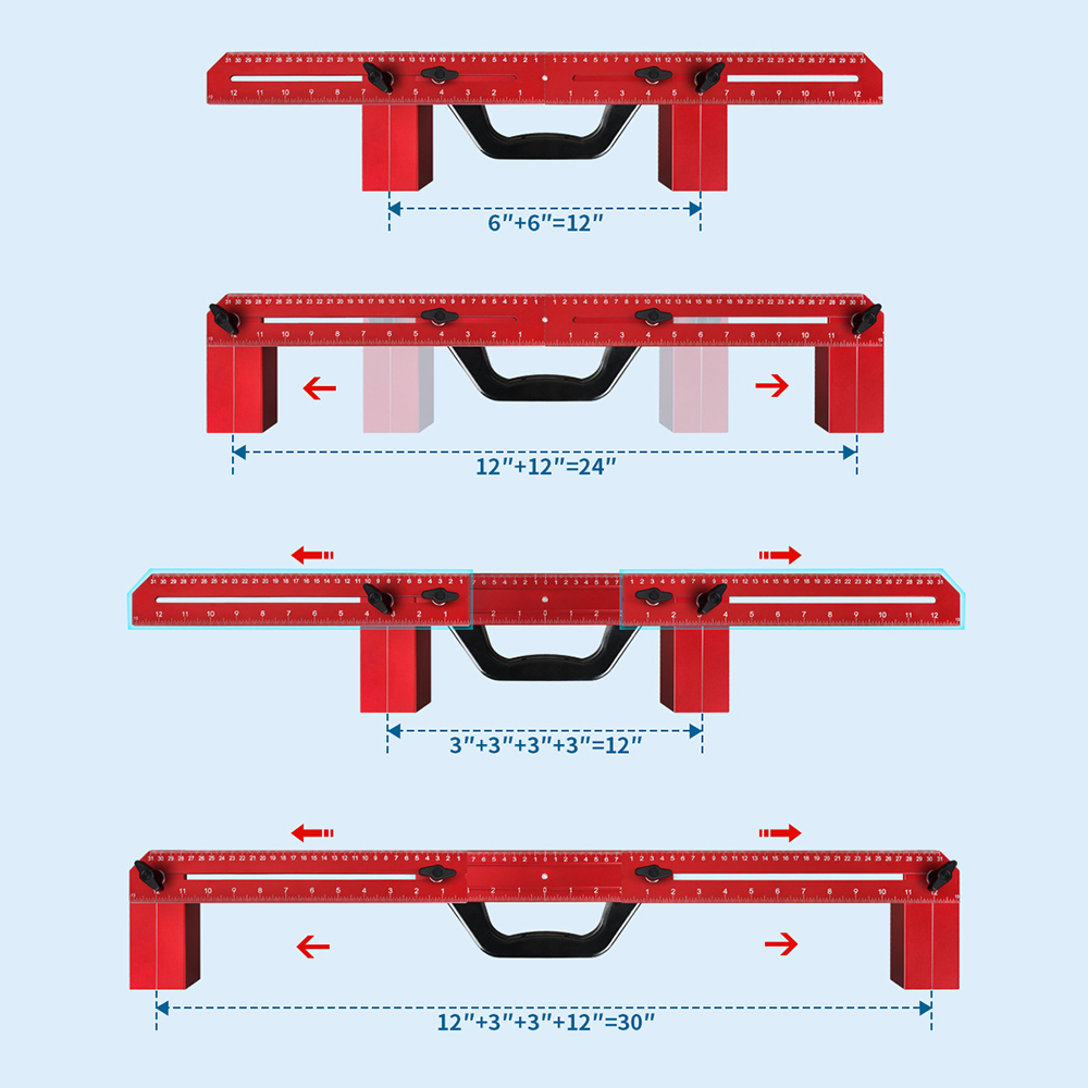 1セットのフレーミングツール、調整可能なフレーミングスタッド - Woodworking Kumiko のレビューと価格