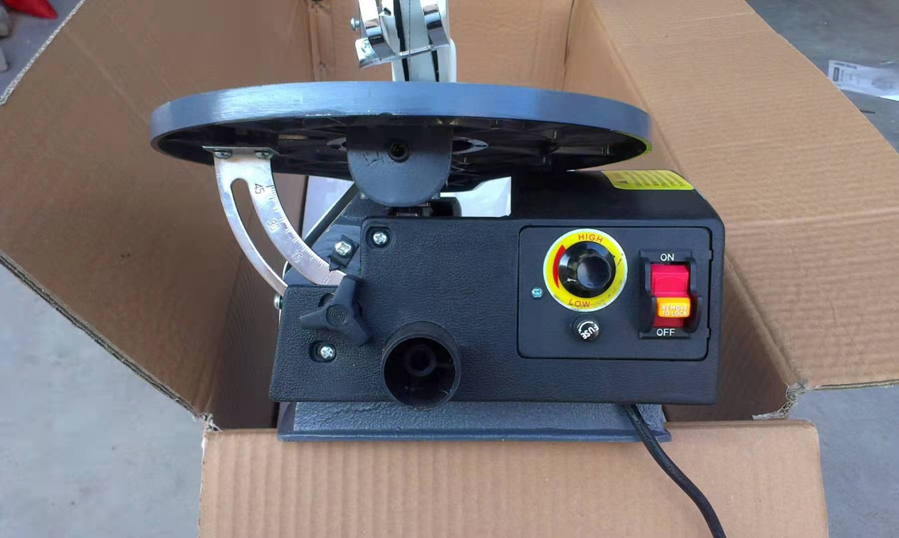 木材切断工業用卓上木工リールマシンポータブル固定具ワイヤー切 - Woodworking Saw のレビューと価格
