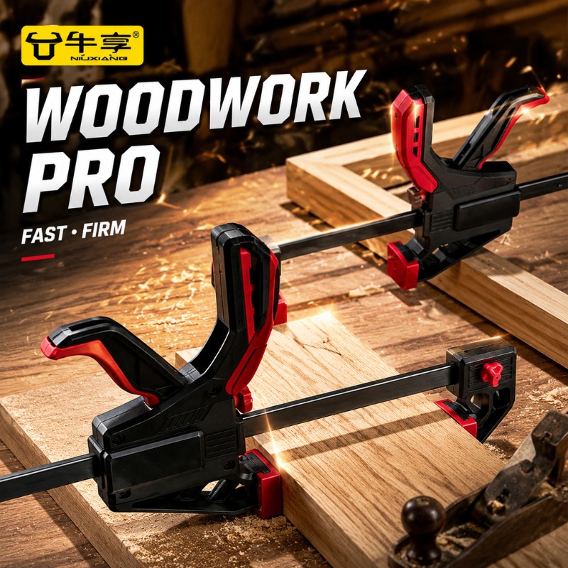 ヘビーデューティクイック F クランプ木工バークランプ片手ト - Woodworking Z Clips のレビューと価格