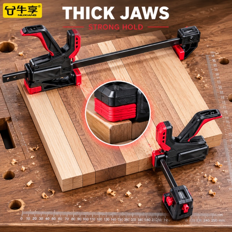 ヘビーデューティクイック F クランプ木工バークランプ片手ト - Woodworking Z Clips のレビューと価格