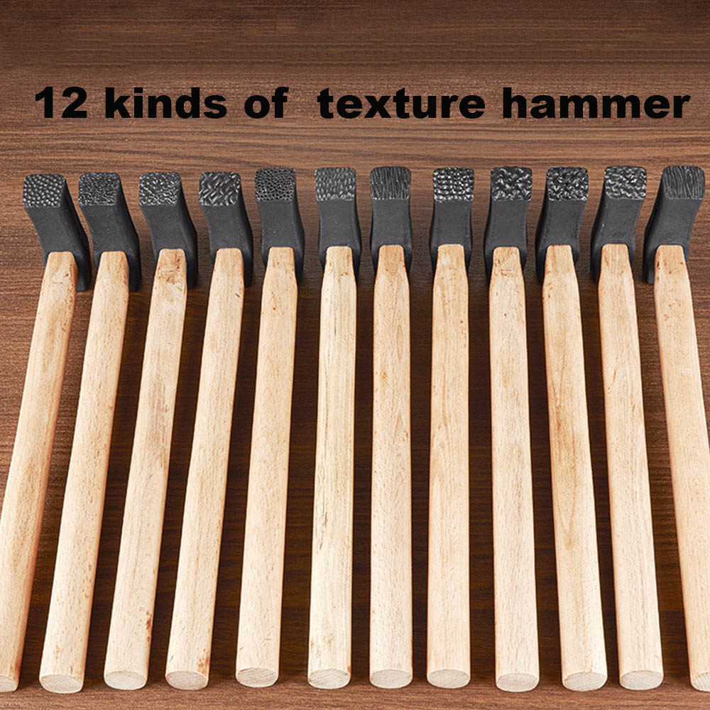 ジュエリーツール テクスチャーハンマー 木製ハンドル付き パ - Wooden Mallet Carving のレビューと価格